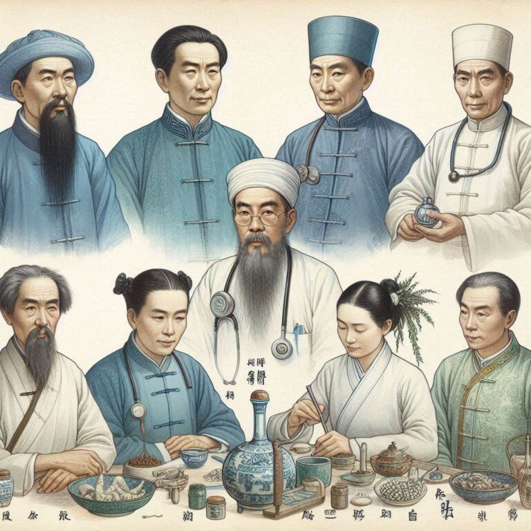 Znaczący lekarze w historii TCM